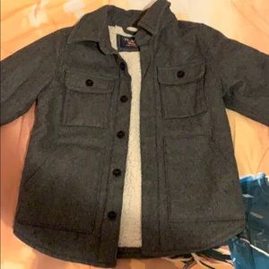 Gray Wool Jacket Children Place 5/6